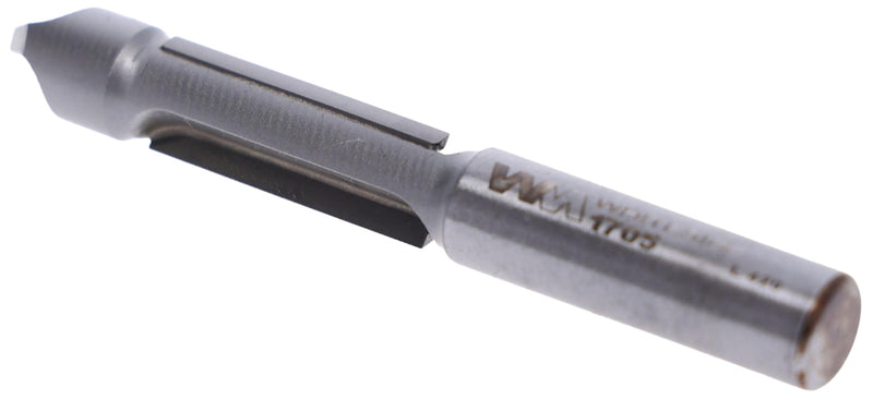 Whiteside 1705 Pilot Plunge Point Panel Router Bit: 3/8 Inch Cutting Diameter, 1 Inch Cutting Length, 3/8 Inch Shank, 3 Inch Overall Length