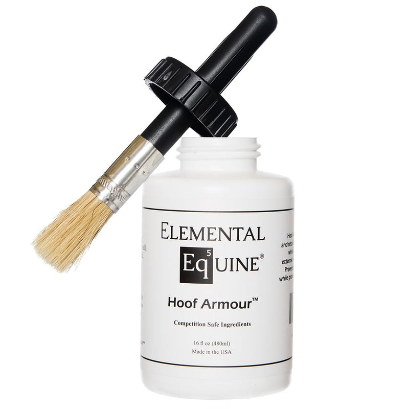 Elemental Equine Hoof Armour 16oz Dressing for Horses - Conditions and Retains Natural Moisture While Protecting Against External Elements - PawsPlanet Australia