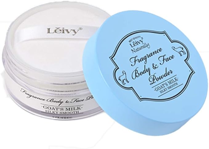 Leivy Ravey Fragrance Body & Face Powder Goat Milk Body Cream 23g (x1) - NewNest Australia