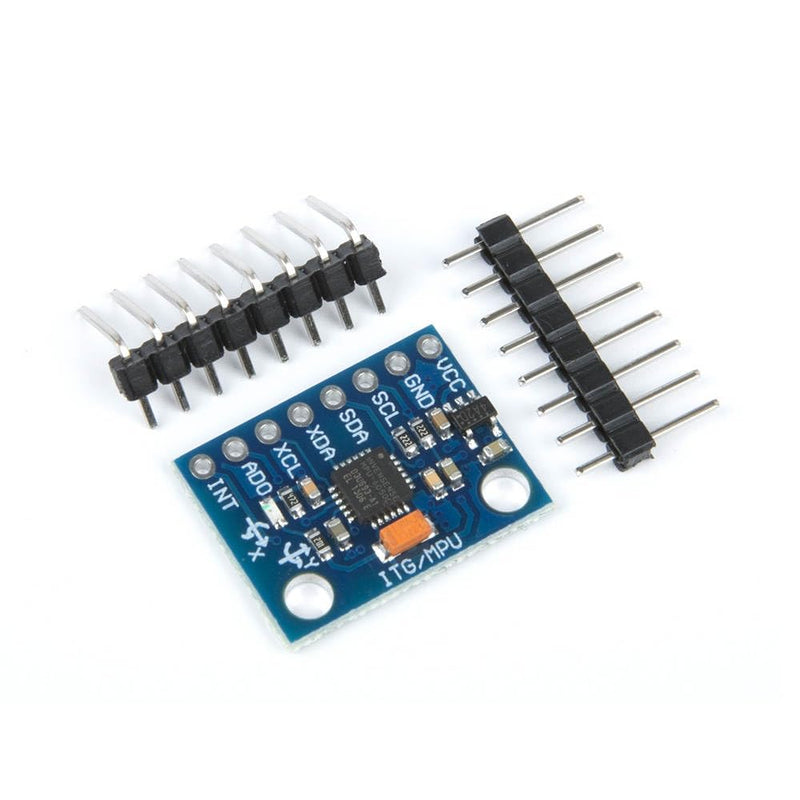 SHILLEHTEK MPU 6050 Module GY-521 Module, 6 DOF 6 Axis Accelerometer Sensor, Raspberry Pi Accelerometer (Compatible with Raspberry Pi Pico and Other Models), Arduino Accelerometer (1pc Unsoldered)