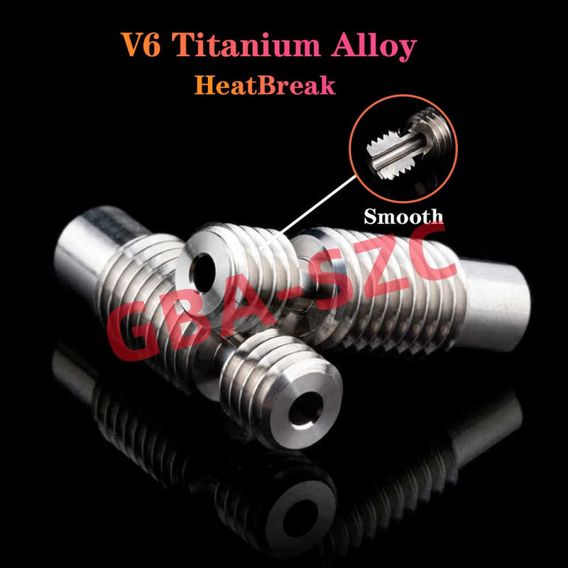 Upgrade V6 Volcano Hotend 24V Kit, Remote Bowen Print J-Head Hotend,Titanium Alloy HeatBreak, Cooling Fan Bracket, for V6 Volcano Hotend,Titan,Dual Driver Extruder.(24V Brass Nozzle Kit)