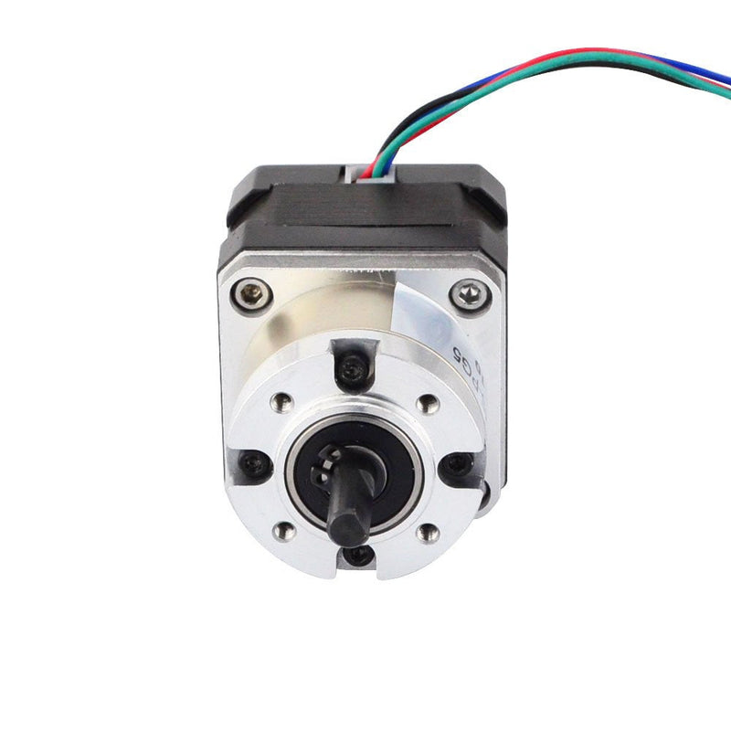STEPPERONLINE 5:1 Planetary Gearbox Nema 17 Stepper Motor 0.4A for DIY CNC Robot 3D Printer