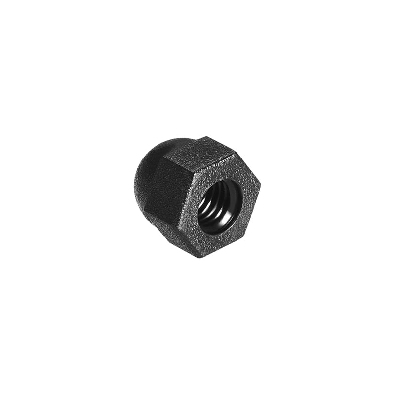 METALLIXITY Acorn Cap Nuts(M3x0.5mm) 20Pcs, Nylon Acorn Dome Cap Head Hex Nuts - for Industrial Mechanical Equipment, Black - NewNest Australia