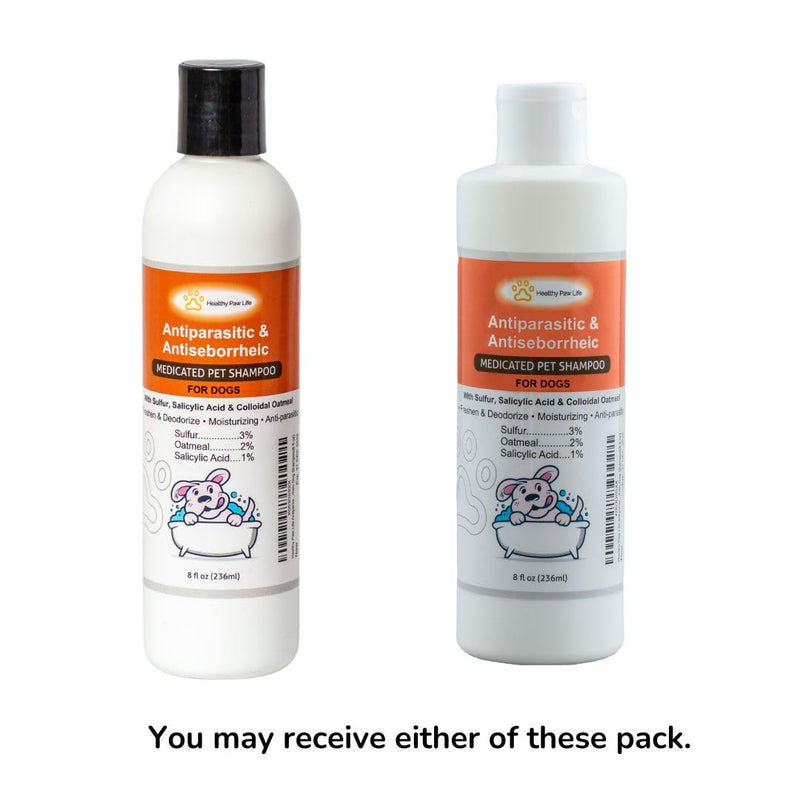 Antiparasitic & Antiseborrheic Dog Shampoo (8 fl oz) 8 fl oz - PawsPlanet Australia