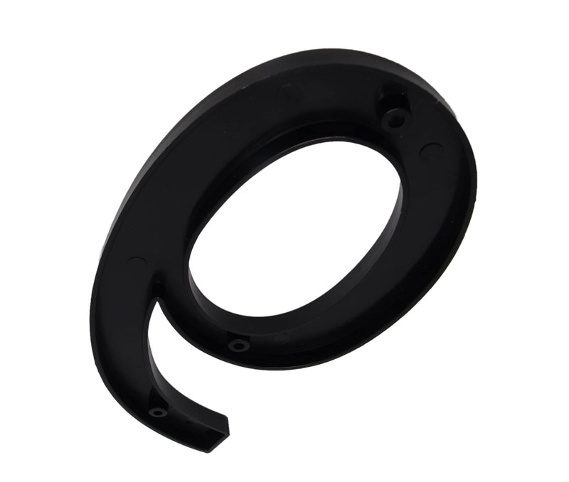 6 Inch House Home Address Street Numbers for Outdoor Indoor Exterior Building Apartment Yard Black Plastic, UV Resistant Number 0-9 Letter A-G (9) 9