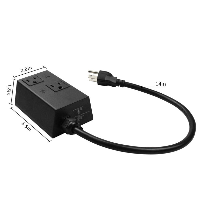 Automatic Vacuum Switch for Power Tools, Etoolcity Unique Current Sensing Technology to Delay Vacuum On to Prevent Circuit Overload, Eliminating Circuit Breaker Tripping