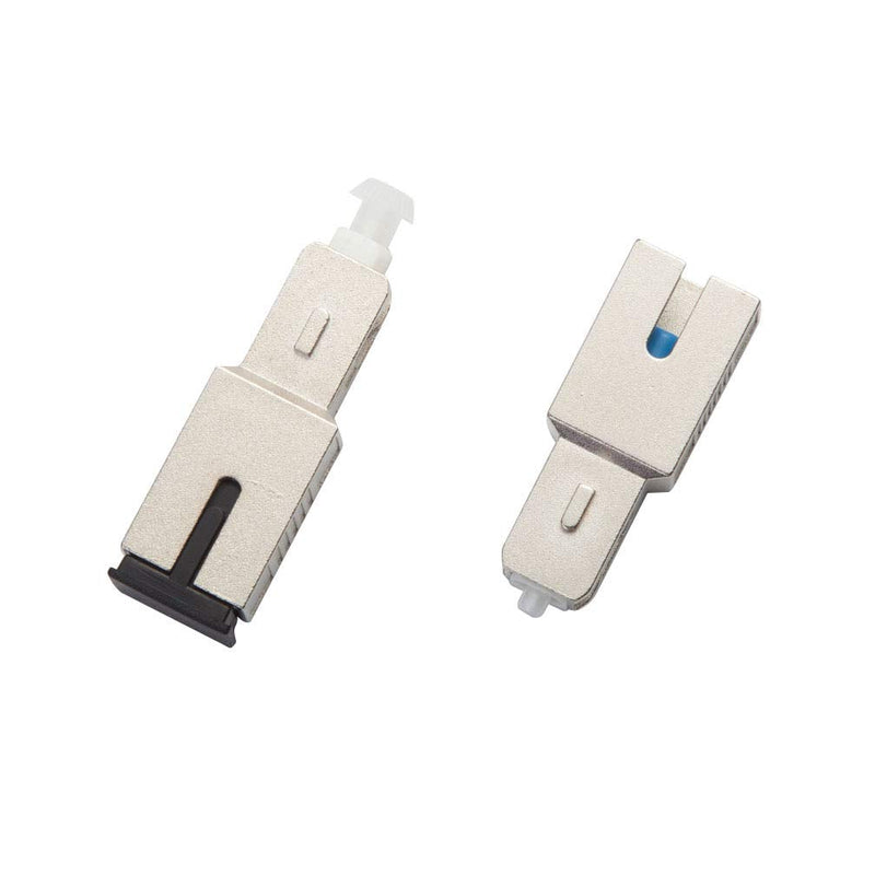 2 Pack 5dB SC Fiber Optic Attenuator, Single Mode Fixed in-Line Fiber Attenuator, SM SC/UPC Male to Female, dB Options: 3dB, 5dB, 7dB, 10dB 5dB/SC 2 Pcs