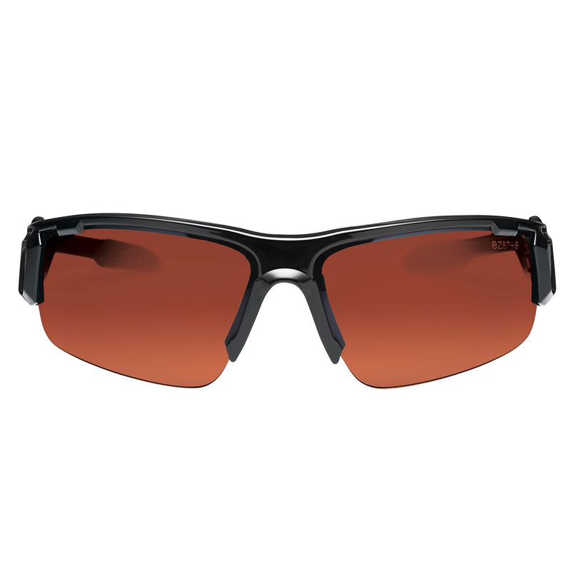 Ergodyne Skullerz DAGR Polarized Safety Sunglasses Copper Lens
