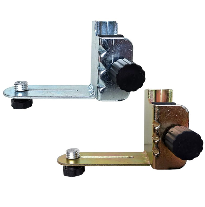 Laser Level Bracket for Telescoping Pole for Rotary and Line Laser Levels | Adjustable 1/4" and 5/8" Mount Adapter Line Laser Positioning Base