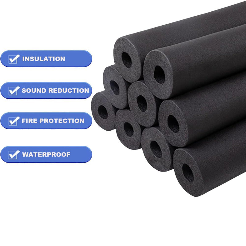 Foam Pipe Insulation, 1" Foam Tubing for Guitar Rack , Utensils,and Roof Rack, etc-- 1"(25mm) ID 1-23/32"(43mm) OD - 6Ft (1 x 1-23/32) 1 x 1-23/32