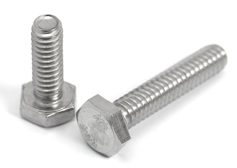 1/4-20 Bolts Screws Kit External Hex Head Stainless Steel 304 Fully Threaded Hex Bolt 1/4-20 x 1/2" 3/4" 1" 1-1/4" 1-1/2" 1-3/4" 2" Length 1/2" - 2"