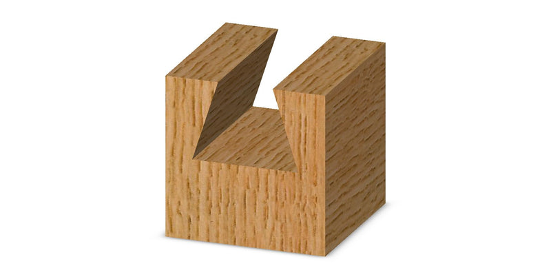Dovetail Bit 1/4SH 1/2LD 3/8DOC 2-1/4OAL 2FL