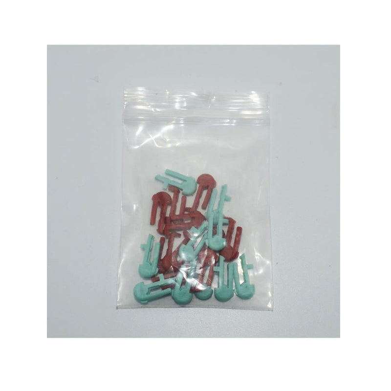OEM 156PB10398A for Cycle Timer Clock ON/Off Plastic Switch Trippers - TN, PB, TB P1000 PF1100 Series,156PB10398A 10Green and 10Red