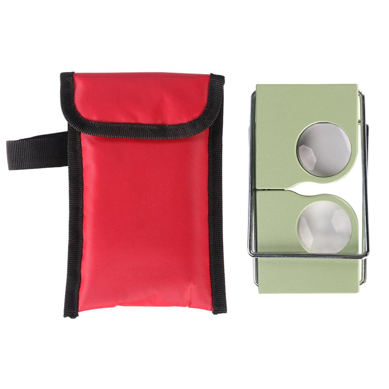 Wearable 4X Pocket Stereoscope - Lightweight Microscope with Adjustable 55-75 mm Lens Distance, Essential for Examiners, Surveyors, Engineers & Architects 1