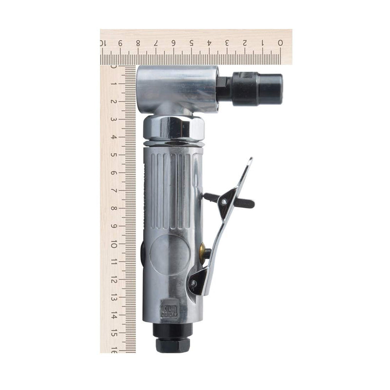 1/4-Inch Angle Air Die Grinder, Mini Air Angle Die Grinder, pneumatic angle die grinder, 90 Degree Angled Air Die Grinder, Edge Series Air Angle Die Grinder, Polished color