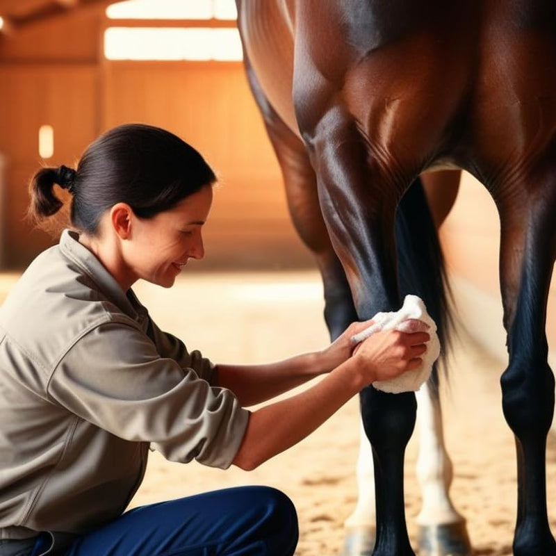 Elemental Equine Tendonel 16oz Liniment Rub for Horses - Soothe and Relax Tired Muscles While Providing Relief and Reduced Stiffness