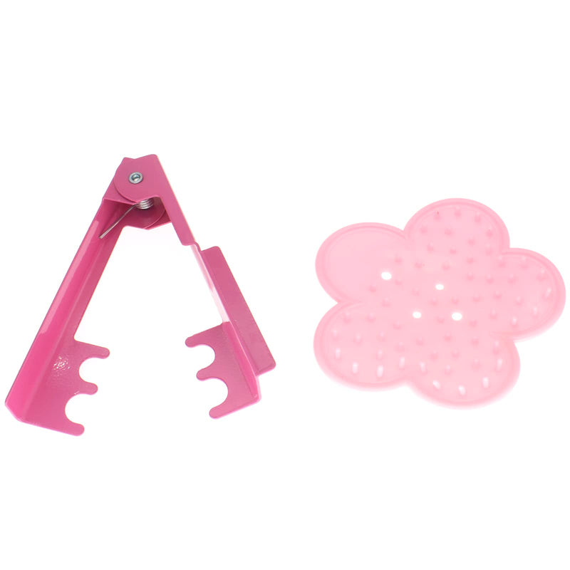 1 Set Rose Stem Leaf Thorn Stripper Stripping Tool Thorn Remove (Pink) PINK