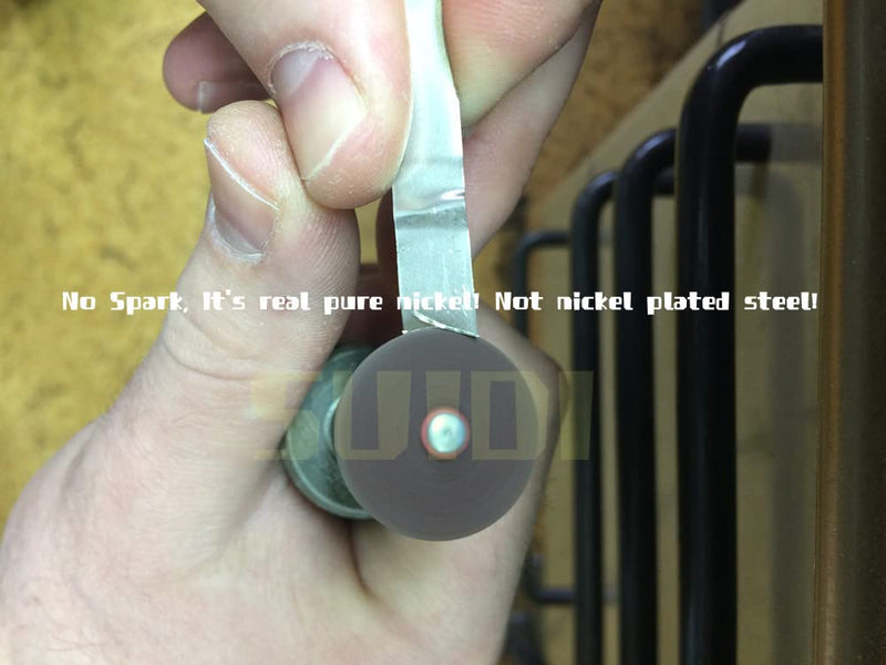 SUIDI Pure Nickel Strip 21700 2p 0.15x27.5x21.5mm (5M) Nickel Strips for Battery Welding 0.15mm Thick, Diagonal Row Without Holder for 21700 Cell Pack spot Welding 0.15x27.5x21.5 5M
