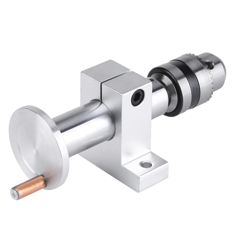 AYNEFY Telescopic Taper Revolving Centre, Live Center Revolving Centre Adjustable Bearing Live Center with Wrench for Mini Lathe Machine DIY Woodworking