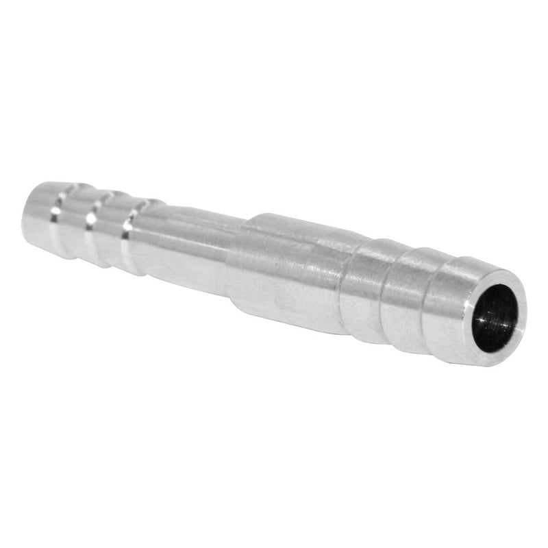 JoyTube Hose Barb Reducer 5/16" to 1/4" Barb Hose ID Stainless Steel Reducing Union Fittings Air Water Fuel (Pack of 6) 5/16" Barb x 1/4" Barb
