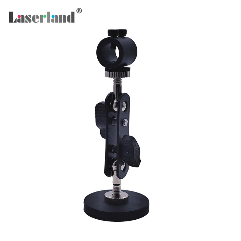 11-18mm Adjustable Stand Clamp Mount for Light Source Diode Module Flashlight or Torch with Magnetic Base