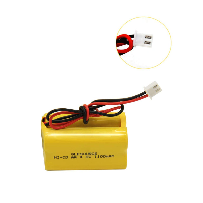 BL93NC487 BL93NC484 BAA48R Ni-Cd 4.8V 1100mAh Exit Sign Emergency Light Battery Replacement (2 Pack) 2PCS 4.8V 1100mAh battery