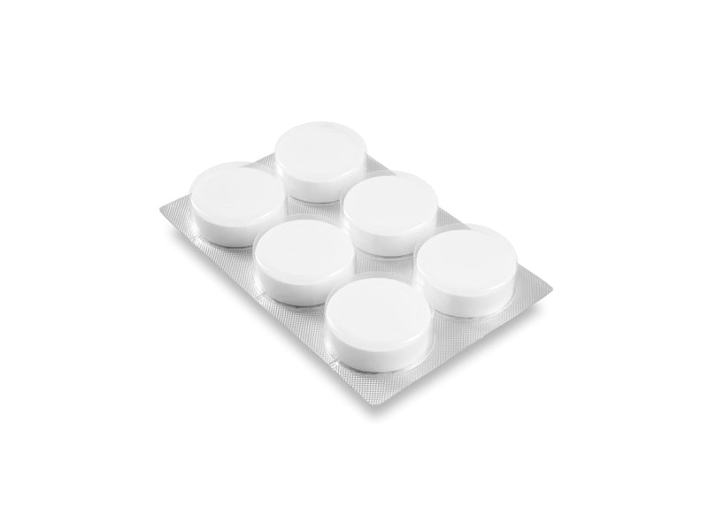 Miele Descaling Tablets for Coffee Machines, Steam Ovens, Ovens, Ranges, 6 count