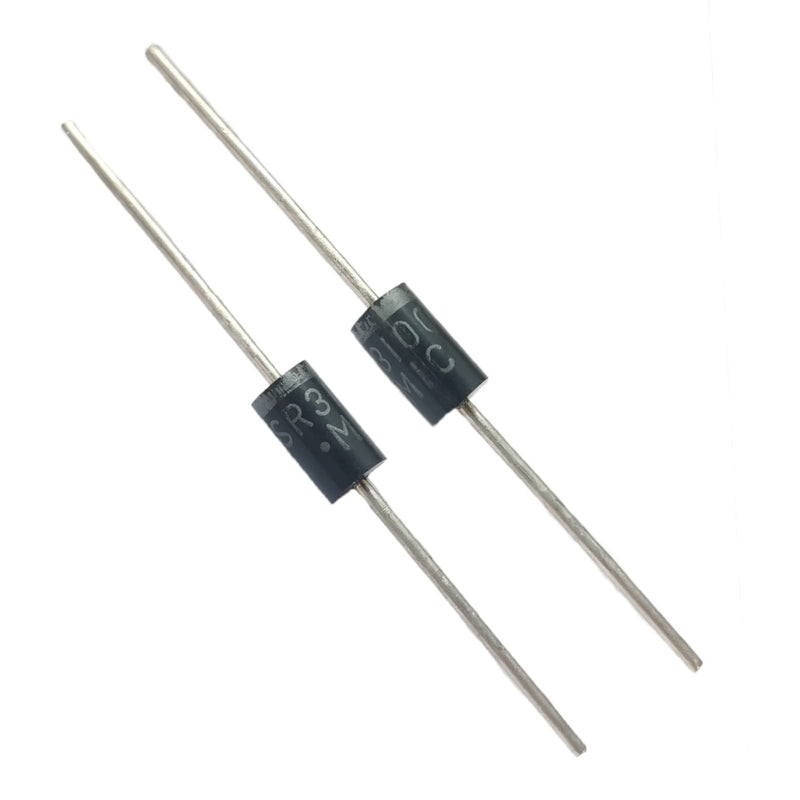 50pcs 5Types Schottky diodes,Package Including:SR3100 SR3200 SR560 SR5100 SR5200.