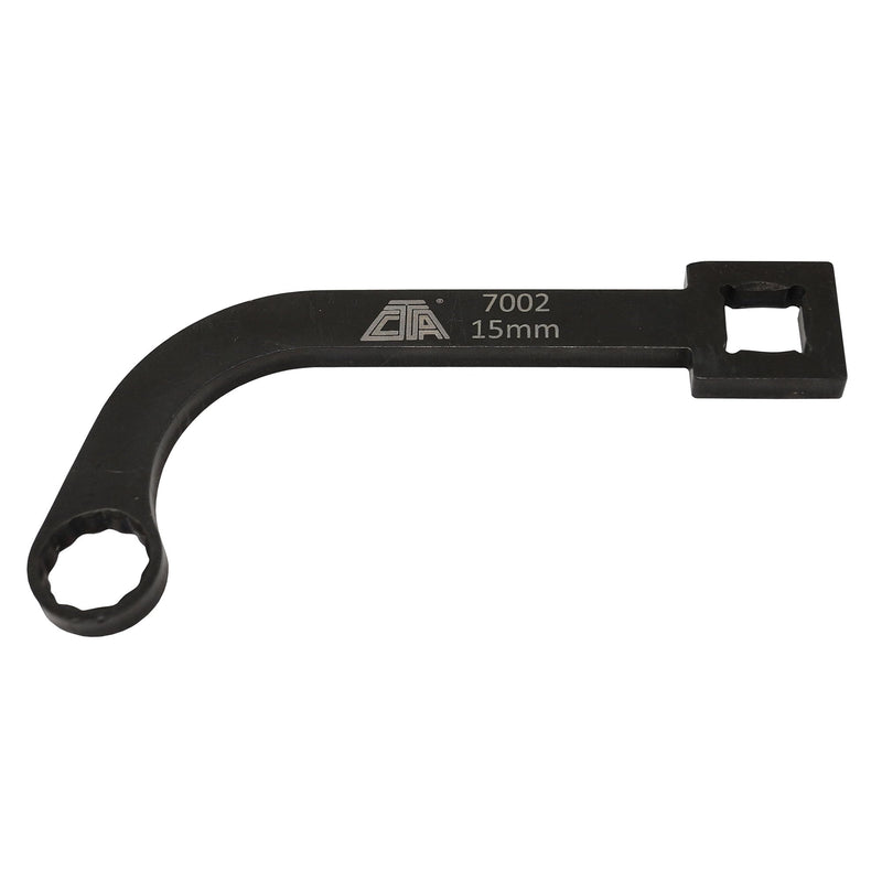 CTA Tools 7005 Turbo Wrench Set, 2pc -12mm & 15mm, Compatible with Cummins Tools, Fits 12mm & 15mm Turbocharger Bolts on ISB 5.9L and 6.7L Engines, Replacement for factory tool 9866B, 9866A, and 9866