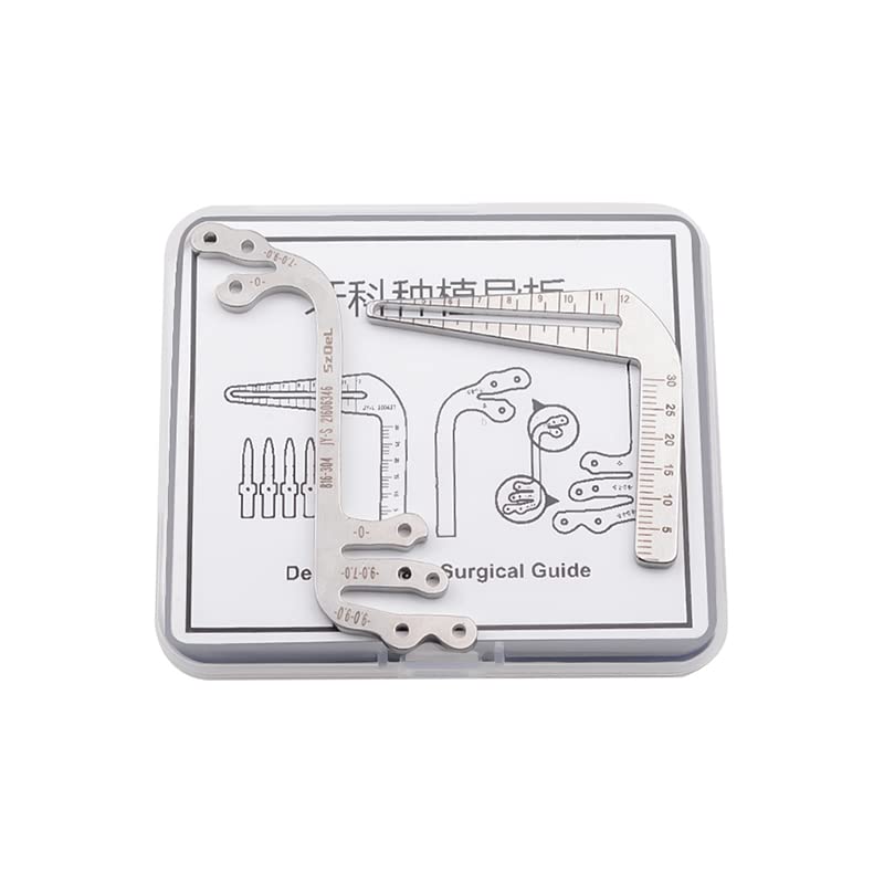 6pcs/Set Implant Guide Set Autoclavable Oral Planting Surgical Locator Positioning Angle Ruler Dentistry Materials - NewNest Australia
