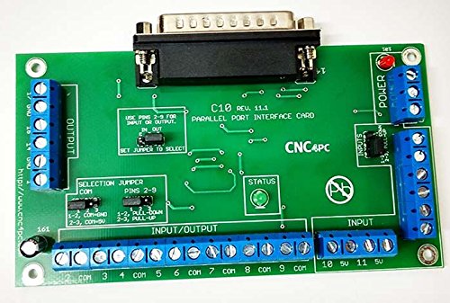 C10 - BI-Directional Parallel Port CNC Breakout Board
