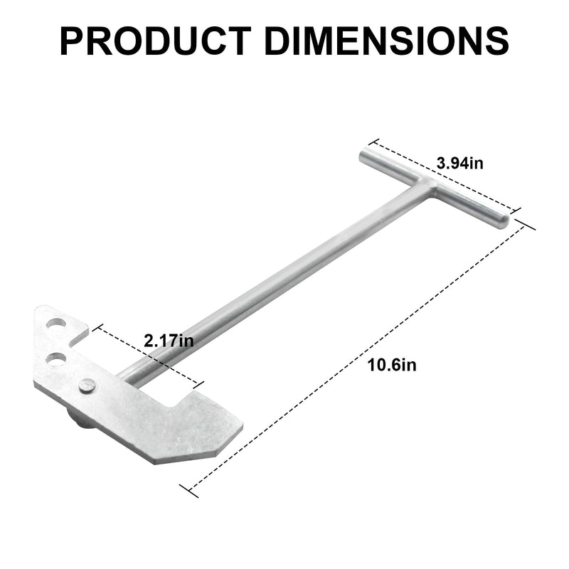 Garbage Disposer Unjamming Wrench, for Waste King also for Moen Garbage Disposals