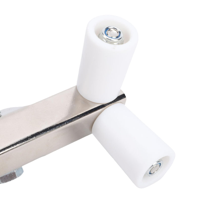GOWENIC Drywall Outside Corner Bead Roller, Efficient Mud Squeezing, Threaded Connection, with Coarse Threaded Rod Adapter, for One Half Inch Threaded Extension Pole