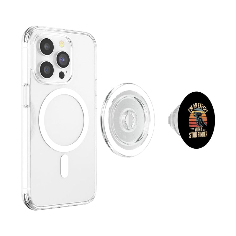 I'm an Expert with A Stud Finder PopSockets PopGrip for MagSafe Magnetic PopGrip
