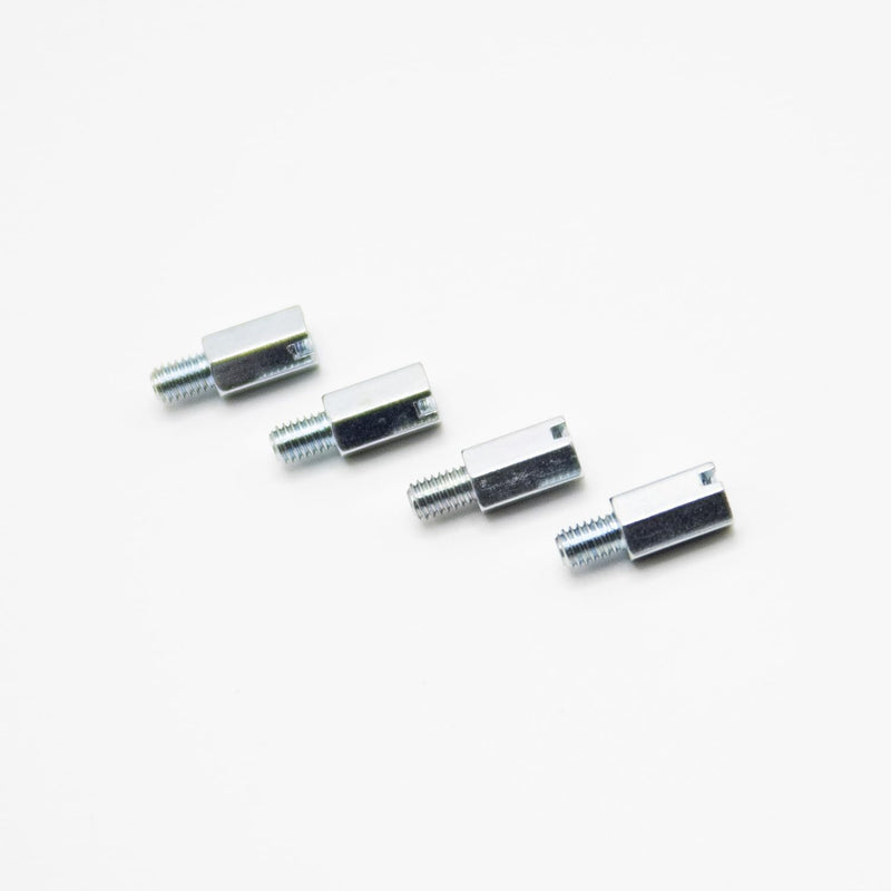 Kado Wall Mount Spacer Adapter Set for Desktop/Portable Monitor, 4pcs M4x14mm Hex Stainless Steel Standoff Spacer Screw Nut Bolt Motherboard Prototyping Accessories for PCB, Computer & Circuit Board 4-Pack