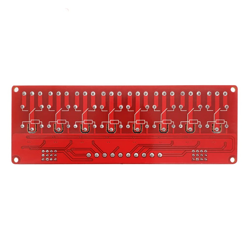 HiLetgo 24V 8 Channel Relay Module with OPTO-Isolated High and Low Level Trigger 8 Ways Relay Switch Module for Arduino