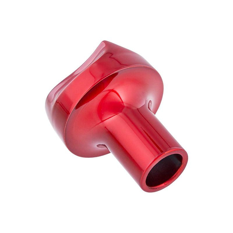 United Pacific 71040 Heavy-Duty Diecast Ace of Spades Air Valve Knob, Strong & Durable, Easy Install – Candy Red w/Gloss Black Inlay – ONE Unit