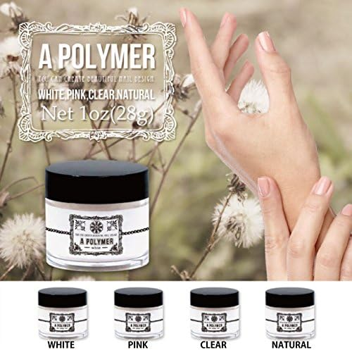 Nail Acrylic Set Acrylic Liquid 55ml + Acrylic Powder 28g + Scalp Brush (No. 8, Clear) - NewNest Australia