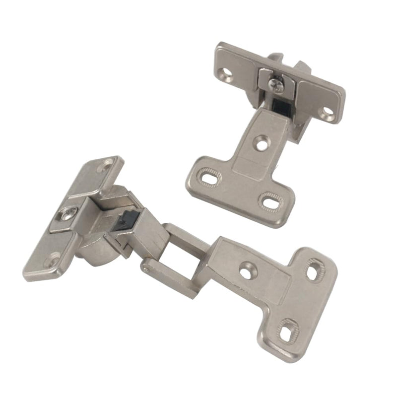 2Pcs 270 °Cabinet HingesFull Cover 3/4 Silver 270°Hinges | Corner Cabinet Large Angle Hinges, For Folding Door