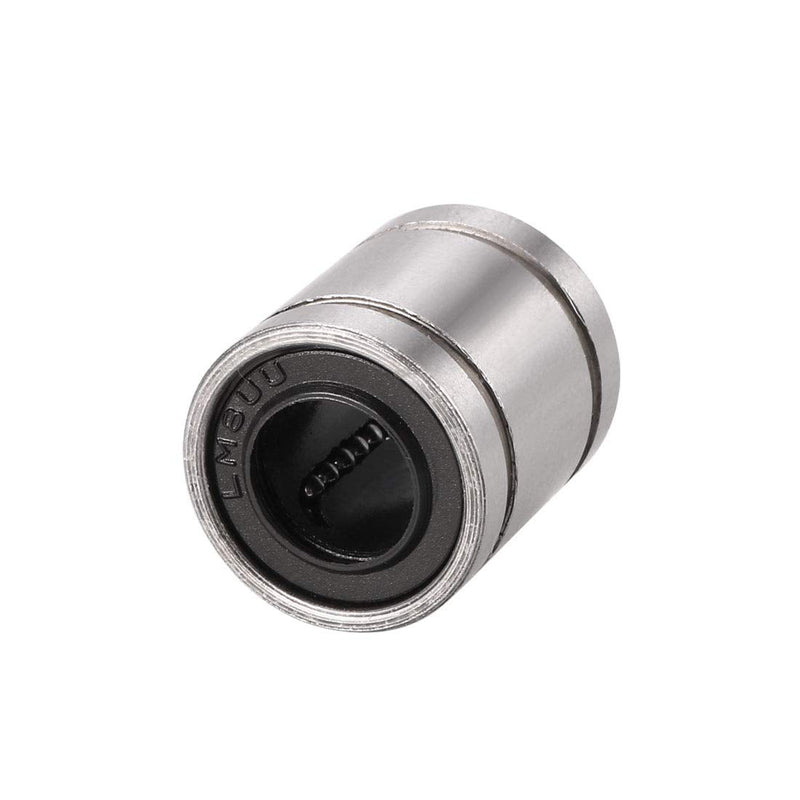 uxcell LM8UU Linear Ball Bearings 8mm Bore 15mm OD 17mm Long for CNC Machine 3D Printer 10pcs