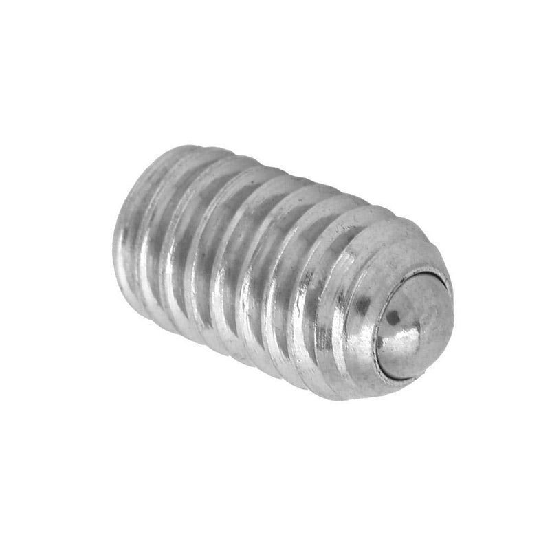 20pcs M6 x 10mm Stainless Steel Thread Hex Spring Ball Plunger Screw Bead Screw (M6x10)