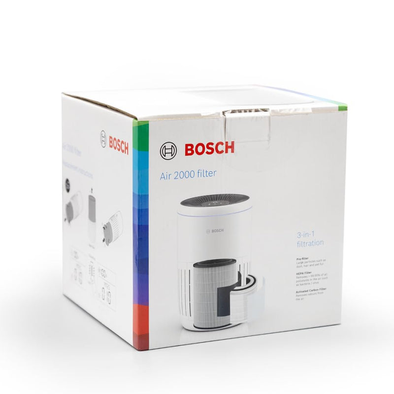 BOSCH Air 2000 Air Purifier Replacement Filter, 3-In-1 Filter, Activated Carbon