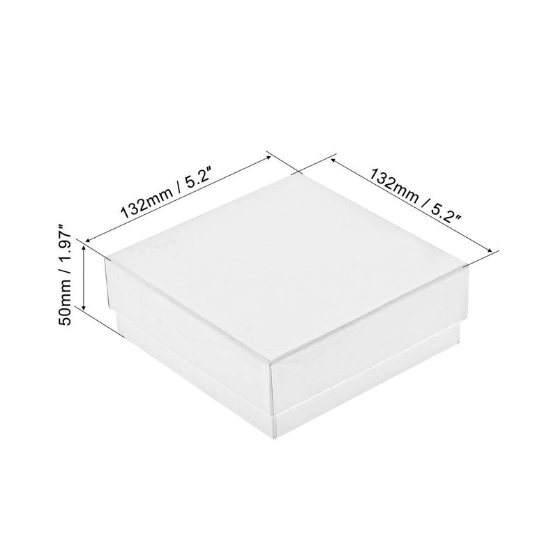 uxcell Centrifuge Tube Freezer Storage Box 100 Places Cardboard Cryogenic Holder Rack for 1.5/1.8/2ml Microcentrifuge Tubes, Vials, Samples 5Pcs 5