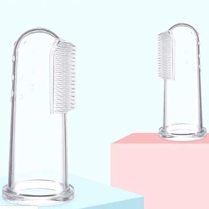 HJ Baby Finger Toothbrush for Kids Toothbrush Baby Care Silicone Soft Nursing Elderly (40 Pack) - NewNest Australia