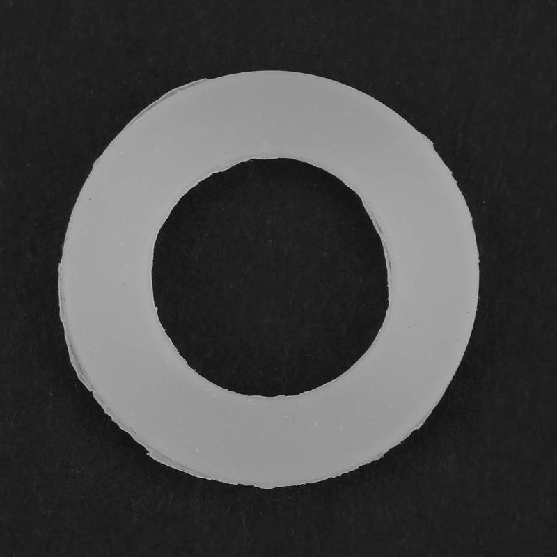12PCS Silicone Gaskets Flat Washers Rubber O Ring Sealing Washers Assortment Kit for Sealing Faucet Pipe Water Tap Bellows Hoses (1/2") 1/2"