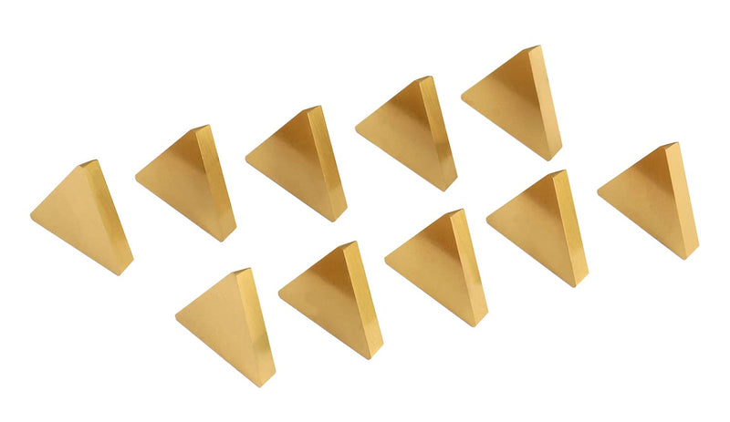 Accusize Industrial Tools Tpg322 Tin Coated Carbide Inserts, 10 Pcs/Box, 2127-1028x10