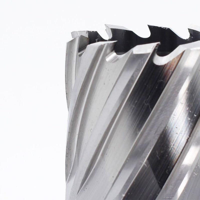 OSCARBIDE 1-7/16"x1 HSS Annular Cutter 3/4" Weldon Shank Mag Bit | 2 Flat Shank | 1-7/16"Cutting Diameter | 1"Cutting Depth | Burr-Free Holes | Rapid Chip Removal | Precision Ground Edges