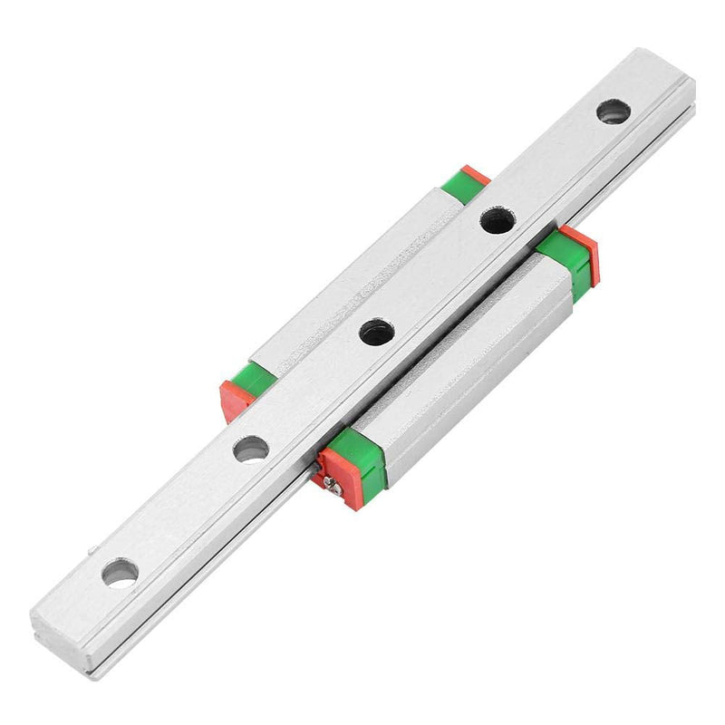 100mm MGN9H Miniature Bearing Steel Linear Motion Rail 9mm Width + Slide Block Linear Rail for Automatic Equipment, Precision Measuring Equipment