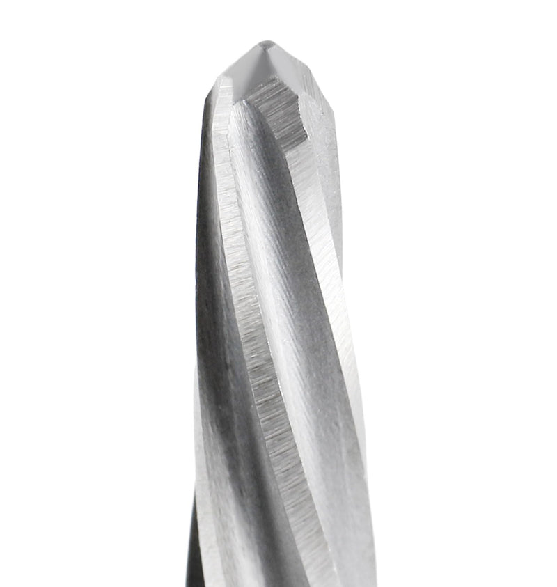 Accusize Industrial Tools High-Speed Steel Spiral Flute Aligning Reamer, 3/8" Cutting Diameter, 3/8" Shank Diameter, 0522-0038 3/8 in