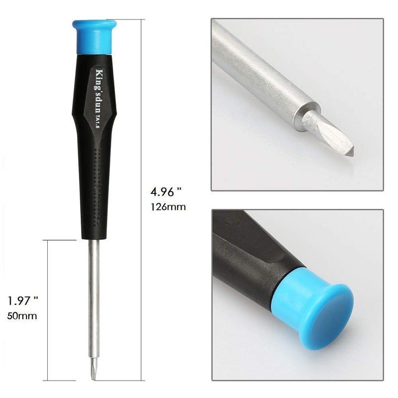 Fixinus Full Triangle Head Screwdriver Set For Electronic Toys, 7-Piece Triangle Security Screws Driver Tool Kit For Thomas McDonald's Toy Series Repair Battery Disassemble - Toys Triangle Driver Set 7 Piece